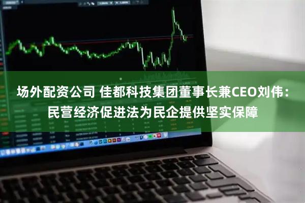 场外配资公司 佳都科技集团董事长兼CEO刘伟：民营经济促进法为民企提供坚实保障